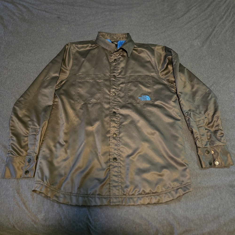 Northface insulated shirt style jacket size Medium
